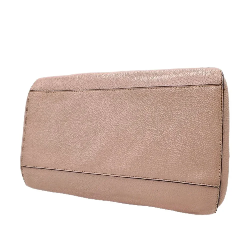 Marc New York Blush Pink Pebble Leather Two-Way Satchel Crossbody Bag VGUC